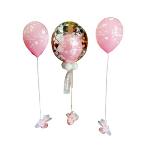 Kit Tavolo Confetti Battesimo: Decobubble e Palloncino Tematico