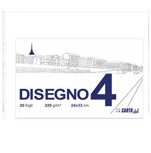 ALBUM DA DISEGNO F4 ARCHITETTO RUVIDI