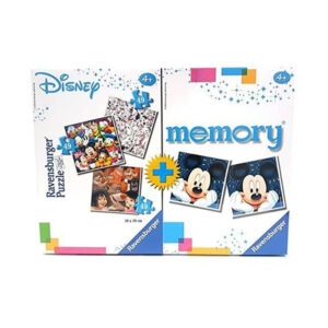 Ravensburger- Disney 3 Puzzle + Memory