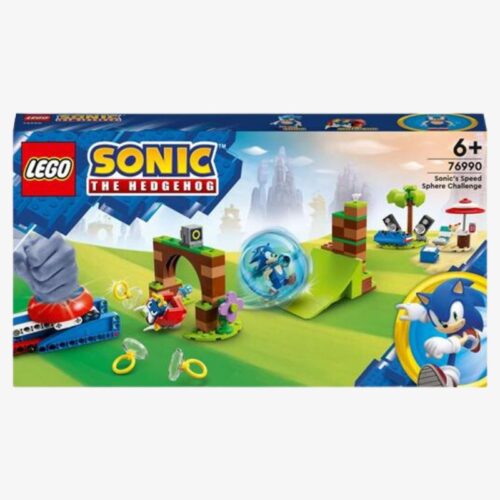 Lego sonic 76990 Ispira i bambini a costruire un percorso per Sonic e usa la sfera di velocità per salvare gli animali dal Dr. Eggman.