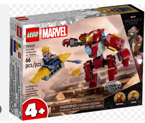 Lego Marvel Iron Man Hulkbuster vs. Thanos cod. 76263